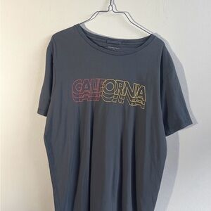 Gray California Graphic T-Shirt